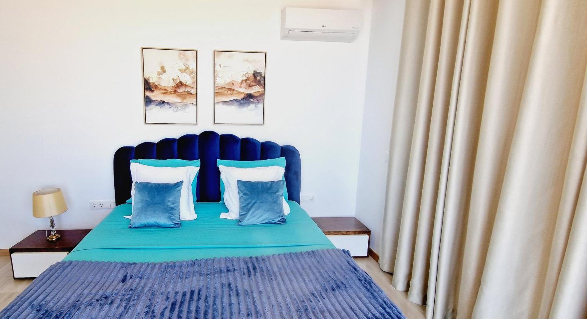 Apartamento Encantador Com Piscina E Vista Mar Lägenhet Praia Rum bild